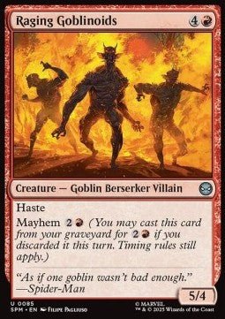 Raging Goblinoids - Magic: The Gathering | Marvel's Spider - Man (Uncommon) [SPM - 85] - El Duelista