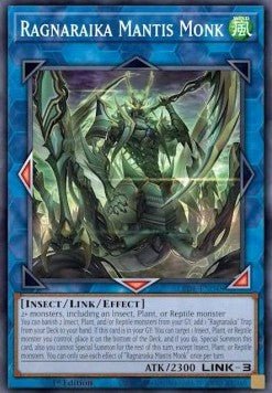 Ragnaraika Mantis Monk⁣ - Legacy of Destruction⁣ (Common)⁣ [048] - El Duelista