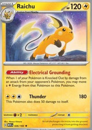 Raichu⁣ - 151⁣ (Rare)⁣ [026] - El Duelista