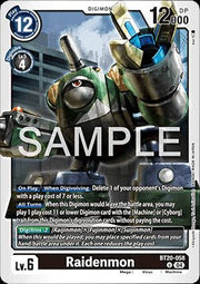 Raidenmon (BT20 - 058)⁣ - Special Booster Ver 2.5⁣ (Uncommon)⁣ [058] - El Duelista
