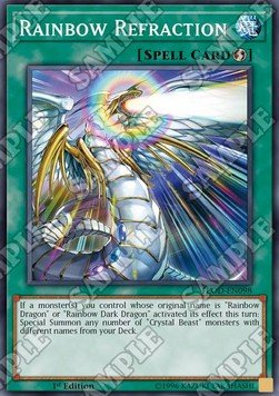 Rainbow Refraction⁣ - Flames of Destruction⁣ (Super Rare)⁣ [098] - El Duelista