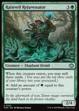 Rainveil Rejuvenator⁣ - Tarkir: Dragonstorm⁣ (Uncommon)⁣ [152] - El Duelista