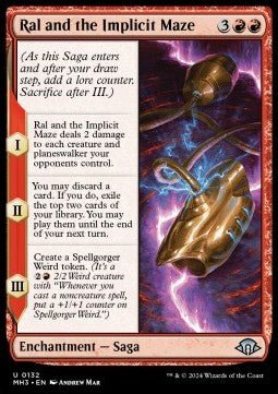 Ral and the Implicit Maze⁣ - Modern Horizons 3⁣ (Uncommon)⁣ [132] - El Duelista