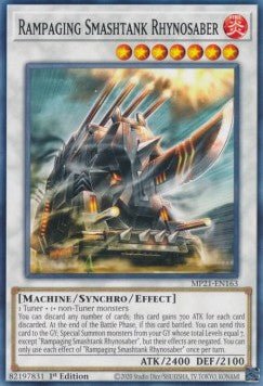 Rampaging Smashtank Rhynosaber - 2021 Tin of Ancient Battles (Common) [MP21 - 163] - El Duelista
