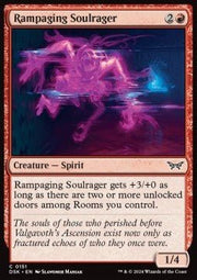 Rampaging Soulrager⁣ - Duskmourn: House of Horror⁣ (Common)⁣ [151] - El Duelista