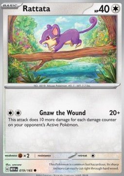 Rattata⁣ - 151⁣ (Common)⁣ [019] - El Duelista