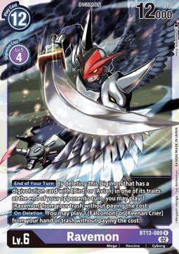 Ravemon (BT13 - 089)⁣ - Versus Royal Knights⁣ (Rare)⁣ [089] - El Duelista