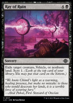 Ray of Ruin⁣ - The Lost Caverns of Ixalan⁣ (Common)⁣ [117] - El Duelista