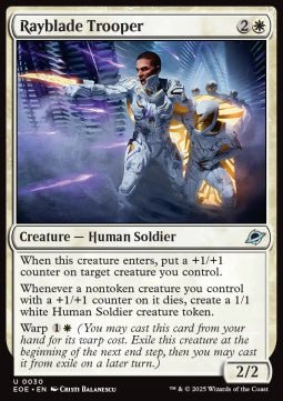 Rayblade Trooper⁣ - Edge of Eternities⁣ (Uncommon)⁣ [30] - El Duelista