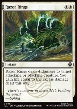 Razor Rings - Magic: The Gathering | Avatar: The Last Airbender (Common) [TLA - 33] - El Duelista