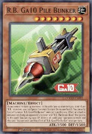 R.B. Ga10 Pile Bunker - Doom of Dimensions (Super Rare) [DOOD - 092] - El Duelista