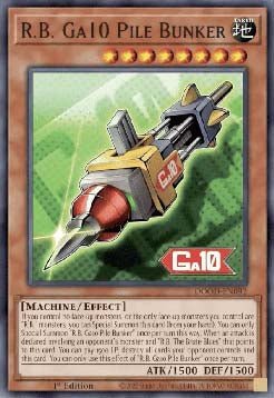 R.B. Ga10 Pile Bunker - Doom of Dimensions (Super Rare) [DOOD - 092] - El Duelista