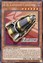 R.B. Lambda Cannon (V.1 - Ultra Rare) - Doom of Dimensions (Ultra Rare) [DOOD - 090] - El Duelista