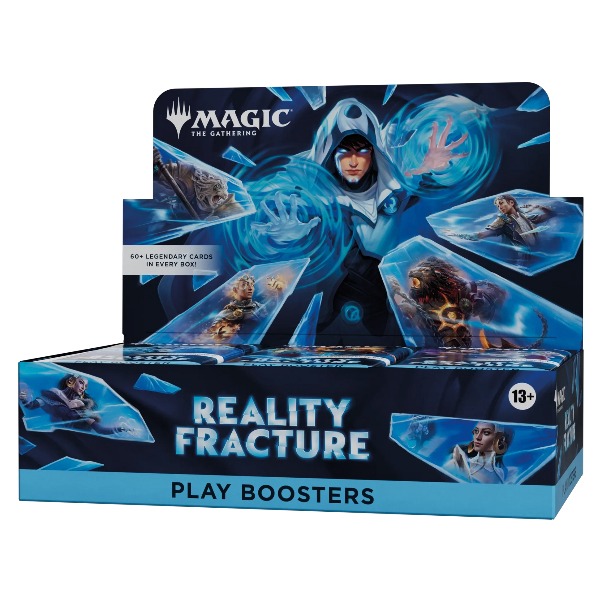 Caja de 30 sobres de juego de Reality Fracture en inglés