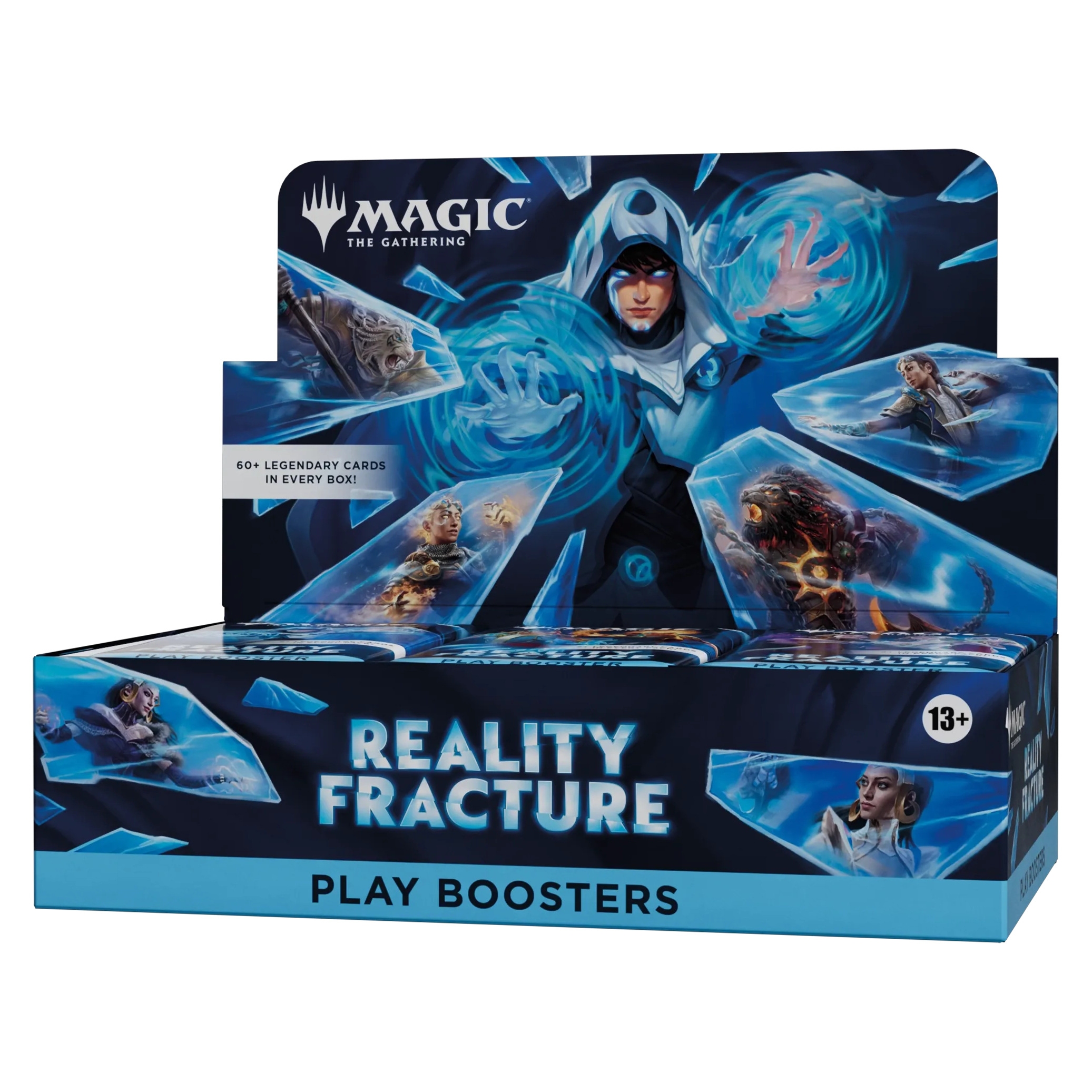 Caja de 30 sobres de juego de Reality Fracture en inglés
