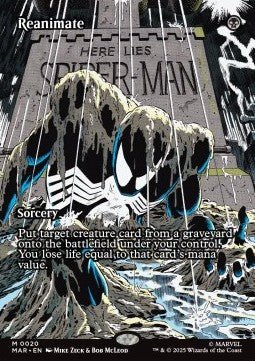 Reanimate - Magic: The Gathering | Marvel's Spider - Man: Source Material Cards (Mythic) [MAR - 20] - El Duelista