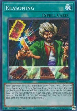 Reasoning (V.1 - Super Rare)⁣ - 25th Anniversary Rarity Collection⁣ (Super Rare)⁣ [052] - El Duelista