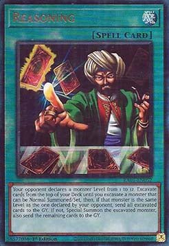Reasoning (V.7 - Ultimate Rare)⁣ - 25th Anniversary Rarity Collection⁣ (Ultimate Rare)⁣ [052] - El Duelista