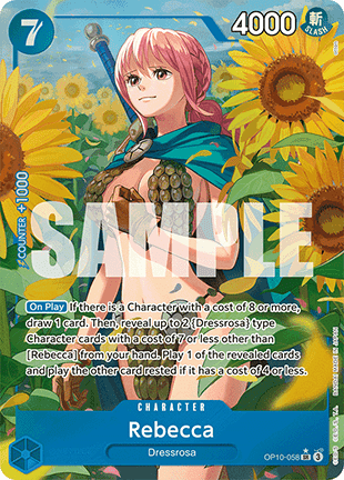 Rebecca (OP10 - 058) (V.2) - Royal Blood (Alternate Art) [OP10 - 058] - El Duelista