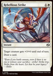 Rebellious Strike⁣ - Tarkir: Dragonstorm⁣ (Common)⁣ [20] - El Duelista