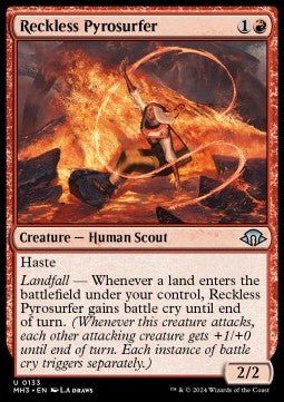 Reckless Pyrosurfer⁣ - Modern Horizons 3⁣ (Uncommon)⁣ [133] - El Duelista