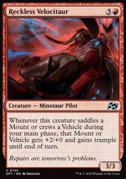 Reckless Velocitaur⁣ - Aetherdrift⁣ (Uncommon)⁣ [144] - El Duelista