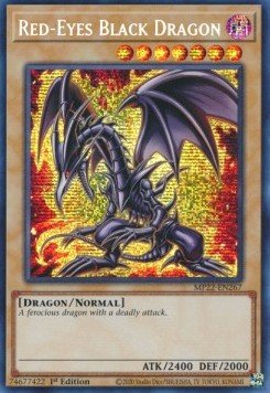 Red - Eyes Black Dragon - 2022 Tin of the Pharaoh's Gods (Secret Rare) [MP22 - 267] - El Duelista