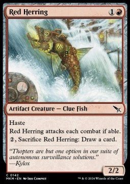Red Herring⁣ - Murders at Karlov Manor⁣ (Common)⁣ [142] - El Duelista