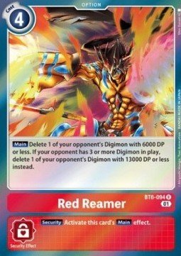 Red Reamer (BT6 - 094)⁣ - Double Diamond⁣ (Rare)⁣ [BT6 - 094] - El Duelista