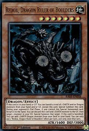 Redox, Dragon Ruler of Boulders (V.2 - Ultra Rare)⁣ - Quarter Century Bonanza⁣ (Ultra Rare)⁣ [008] - El Duelista
