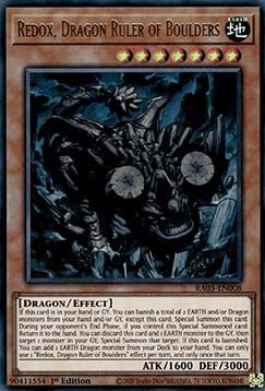 Redox, Dragon Ruler of Boulders (V.2 - Ultra Rare)⁣ - Quarter Century Bonanza⁣ (Ultra Rare)⁣ [008] - El Duelista