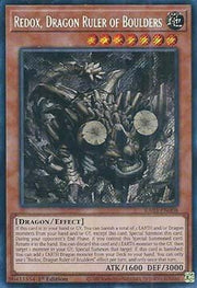 Redox, Dragon Ruler of Boulders (V.3 - Secret Rare)⁣ - Quarter Century Bonanza⁣ (Secret Rare)⁣ [008] - El Duelista