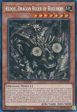 Redox, Dragon Ruler of Boulders (V.3 - Secret Rare)⁣ - Quarter Century Bonanza⁣ (Secret Rare)⁣ [008] - El Duelista