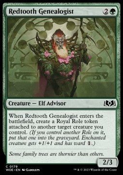 Redtooth Genealogist⁣ - Wilds of Eldraine⁣ (Common)⁣ [179] - El Duelista