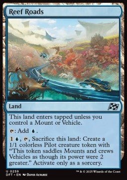 Reef Roads⁣ - Aetherdrift⁣ (Uncommon)⁣ [259] - El Duelista
