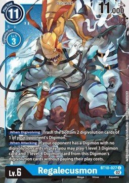 Regalecusmon (BT10 - 027)⁣ - Xros Encounter⁣ (Common)⁣ [027] - El Duelista