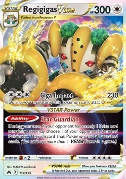 Regigigas VSTAR - Crown Zenith (Ultra Rare) [CRZ - 114] - El Duelista