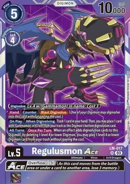 Regulusmon Ace (LM - 017)⁣ - Exceed Apocalypse⁣ (Super Rare)⁣ [LM - 017] - El Duelista