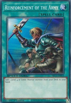 Reinforcement of the Army⁣ - Speed Duel: Streets of Battle City⁣ (Common)⁣ [B14] - El Duelista