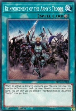 Reinforcement of the Army's Troops - Blazing Vortex (Common) [BLVO - 088] - El Duelista