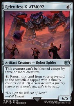 Relentless X - ATM092⁣ - Magic: The Gathering - FINAL FANTASY⁣ (Uncommon)⁣ [268] - El Duelista