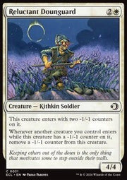Reluctant Dounguard - Lorwyn Eclipsed (Common) [ECL - 31] - El Duelista