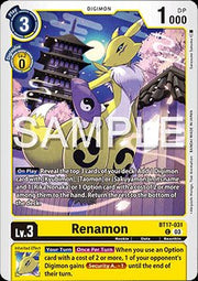 Renamon (BT17 - 031)⁣ - Secret Crisis⁣ (Common)⁣ [031] - El Duelista