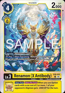 Renamon (X Antibody) (EX8 - 031) (V.1)⁣ - Chain of Liberation⁣ (Rare)⁣ [031] - El Duelista