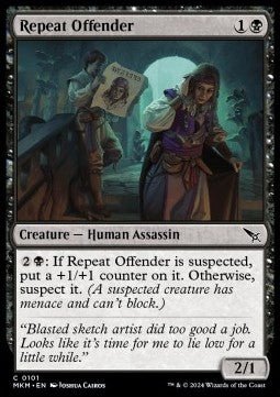 Repeat Offender⁣ - Murders at Karlov Manor⁣ (Common)⁣ [101] - El Duelista