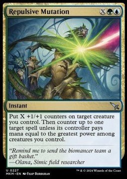 Repulsive Mutation⁣ - Murders at Karlov Manor⁣ (Uncommon)⁣ [227] - El Duelista
