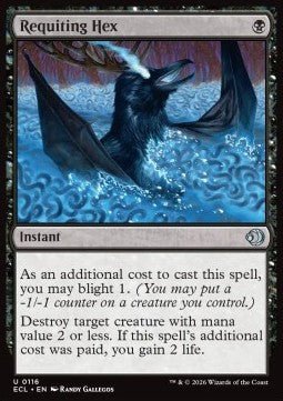 Requiting Hex - Lorwyn Eclipsed (Uncommon) [ECL - 116] - El Duelista