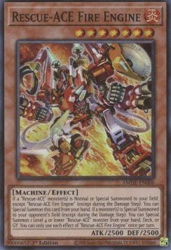 Rescue - ACE Fire Engine⁣ - Amazing Defenders⁣ (Super Rare)⁣ [006] - El Duelista