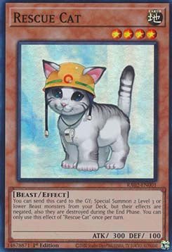 Rescue Cat (V.1 - Super Rare)⁣ - 25th Anniversary Rarity Collection II⁣ (Super Rare)⁣ [001] - El Duelista