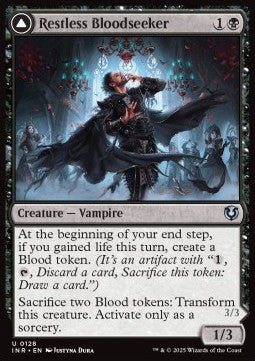 Restless Bloodseeker // Bloodsoaked Reveler⁣ - Innistrad Remastered⁣ (Uncommon)⁣ [128] - El Duelista